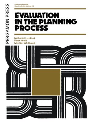 cover image of Urban and Regional Planning Series, Volume 10
